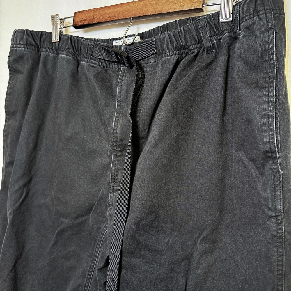 Stoic Mens XXL Black Stretch Cotton Canvas Climbing Belted Pants STM075 - Picture 1 of 8